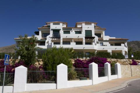 Sierra Cortina Apartamento Con Vistas Al Mar Finestrat Exterior foto