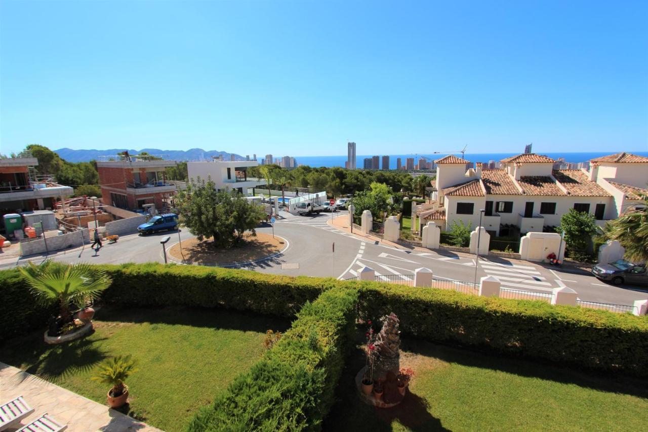 Sierra Cortina Apartamento Con Vistas Al Mar Finestrat Exterior foto